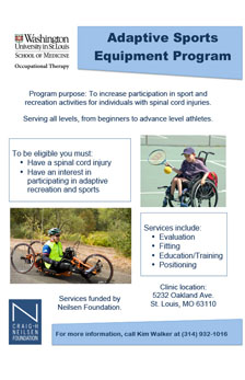 Seeking participants for clinical program on adaptive sports and recreation
