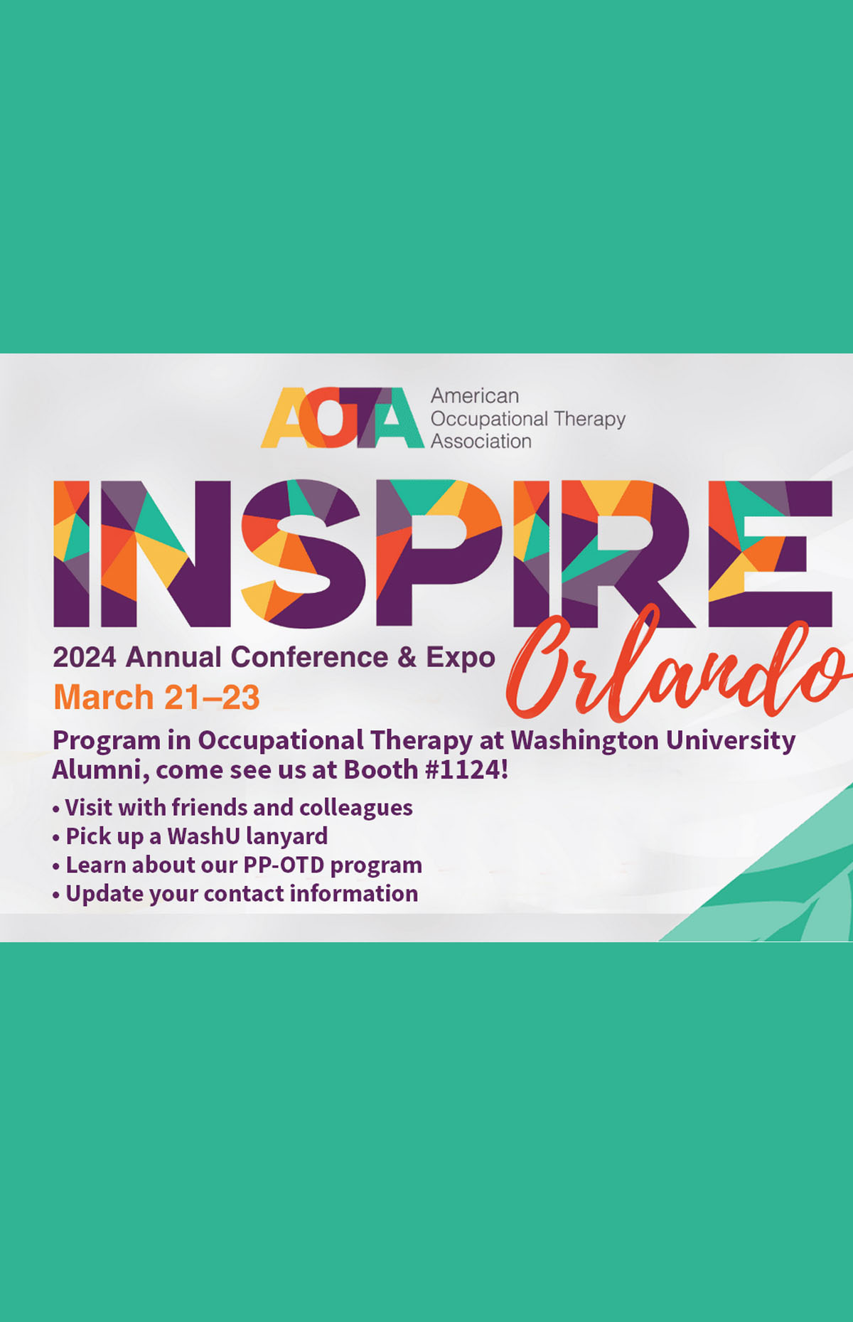 AOTA's 2024 Inspire Conference & Expo