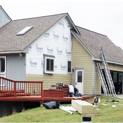 Siding installation