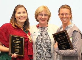 Image of Casey Locey, Christine Berg and Alleta Fendler