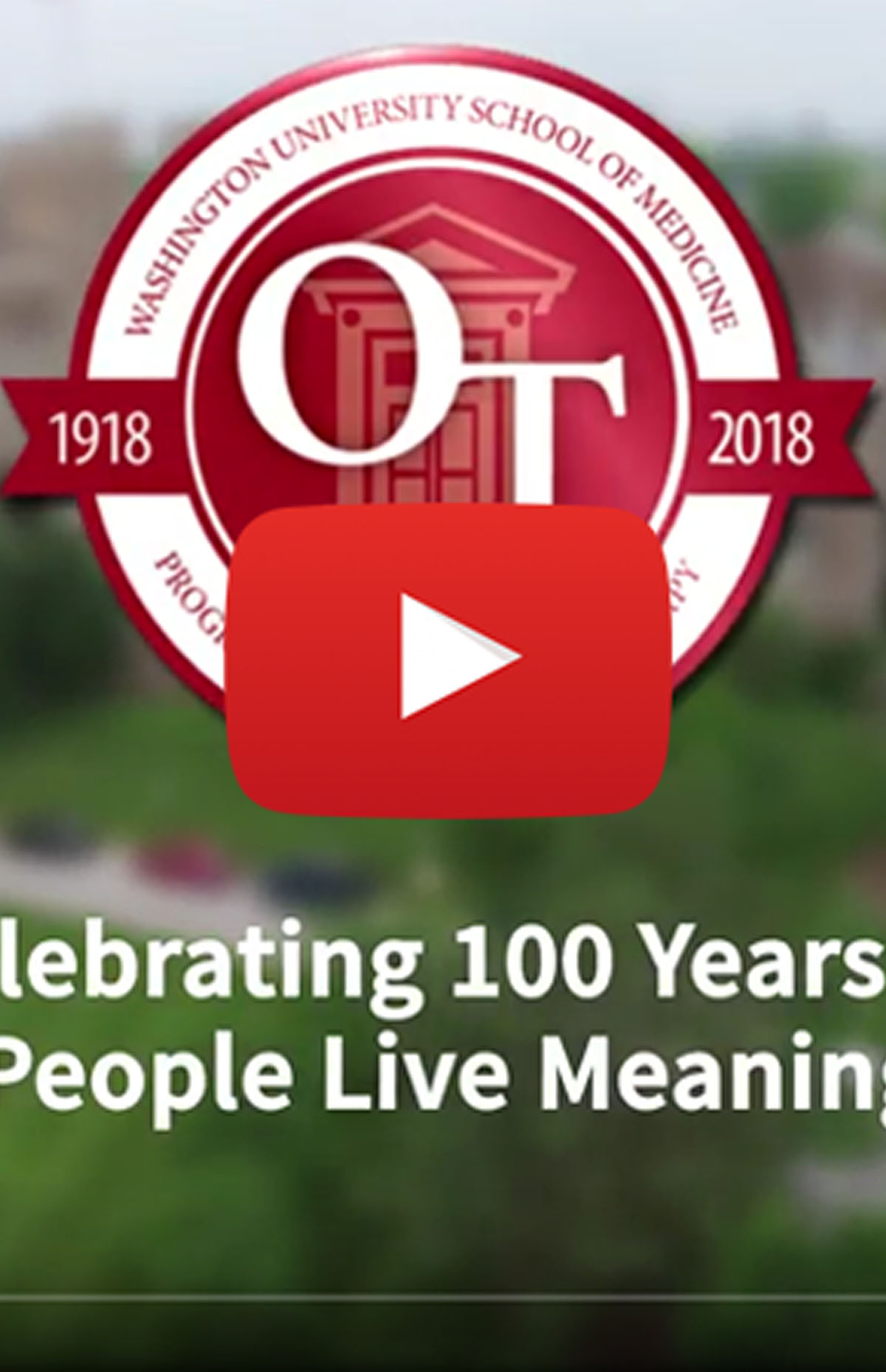 News WUSTL Occupational Therapy